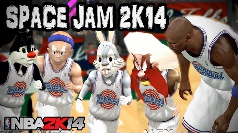 Space Jam Mod for NBA 2K14 Tune Squad