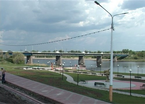 Большой мост в костанае Большой мост в костанае