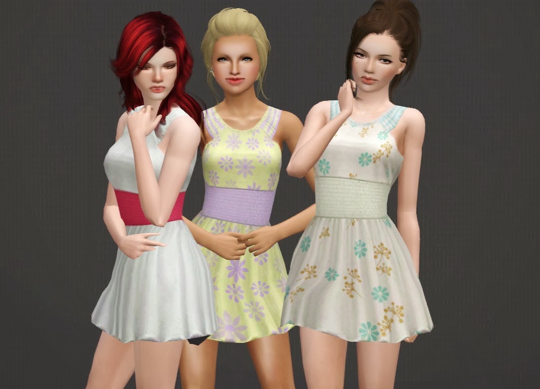 My Sims 3 Blog: Sleeveless Cocktail Dress by NyGirl