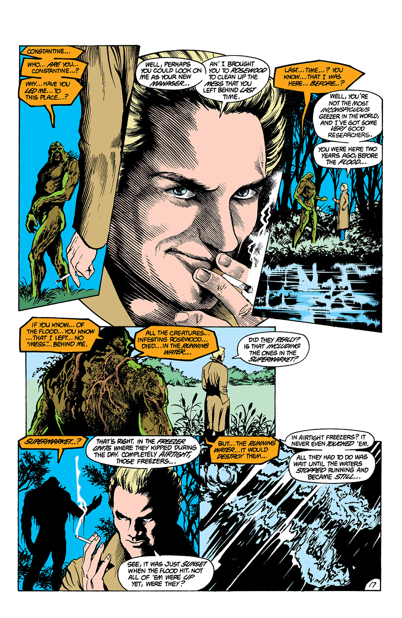 Read online Swamp Thing (1982) comic -  Issue #38 - 17