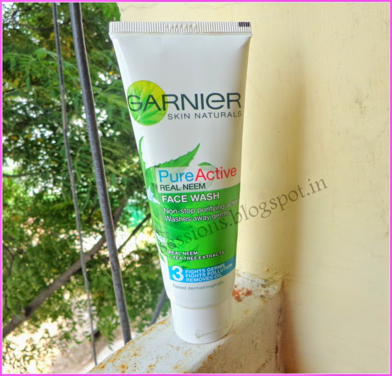 garnier pure active neem face wash review