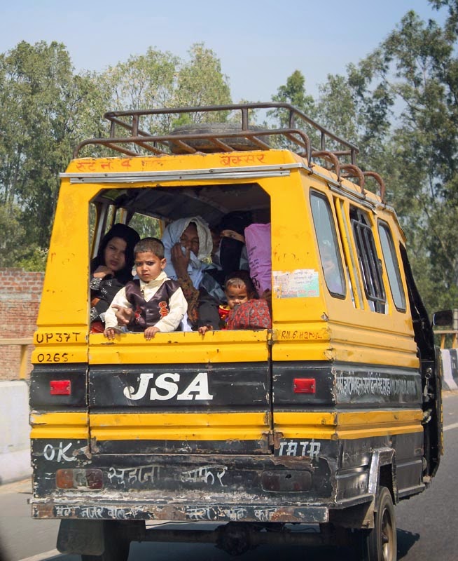 rickshaw passengers