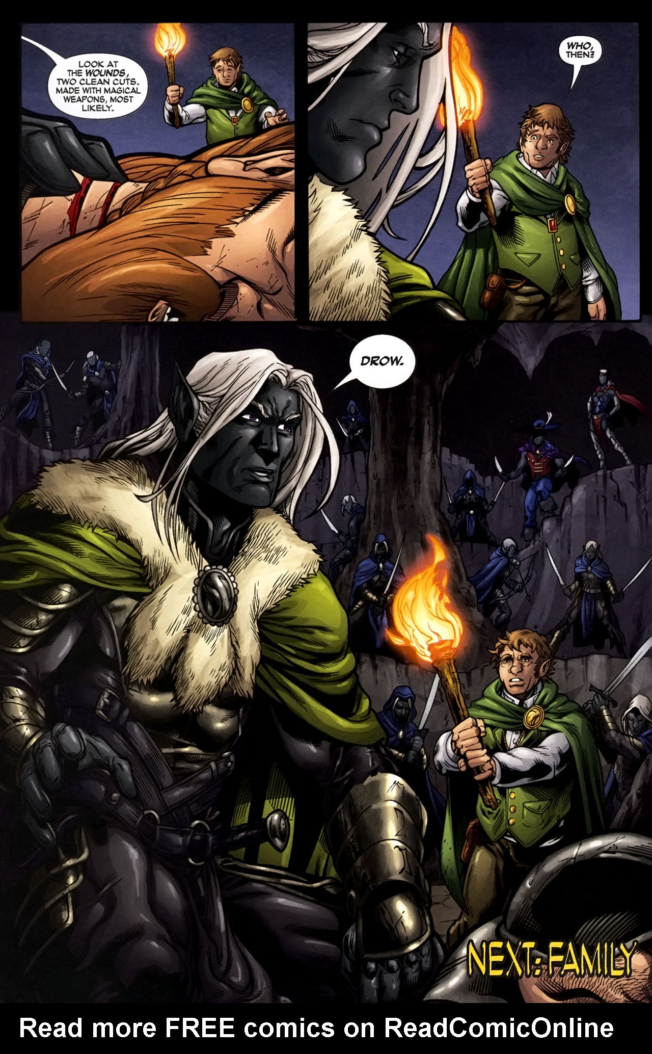 Read online Forgotten Realms: The Legacy comic -  Issue #1 - 42