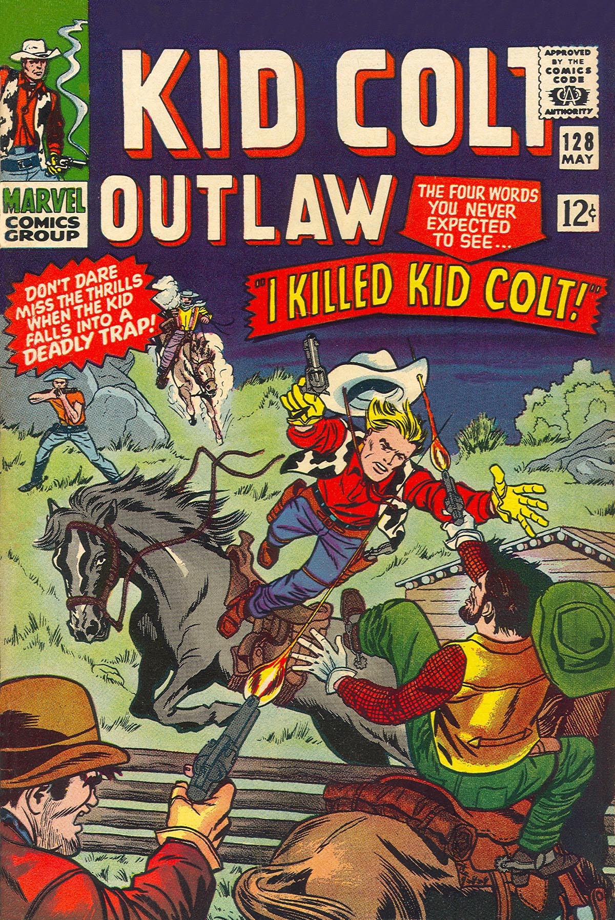 Read online Kid Colt Outlaw comic -  Issue #128 - 1