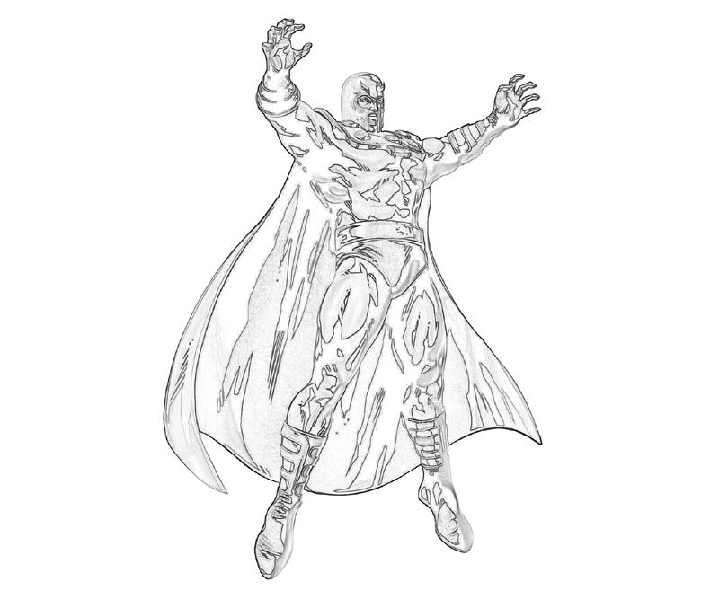 magneto coloring pages - photo #2