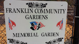 Franklin Community Gardens - located at King St Memorial Field