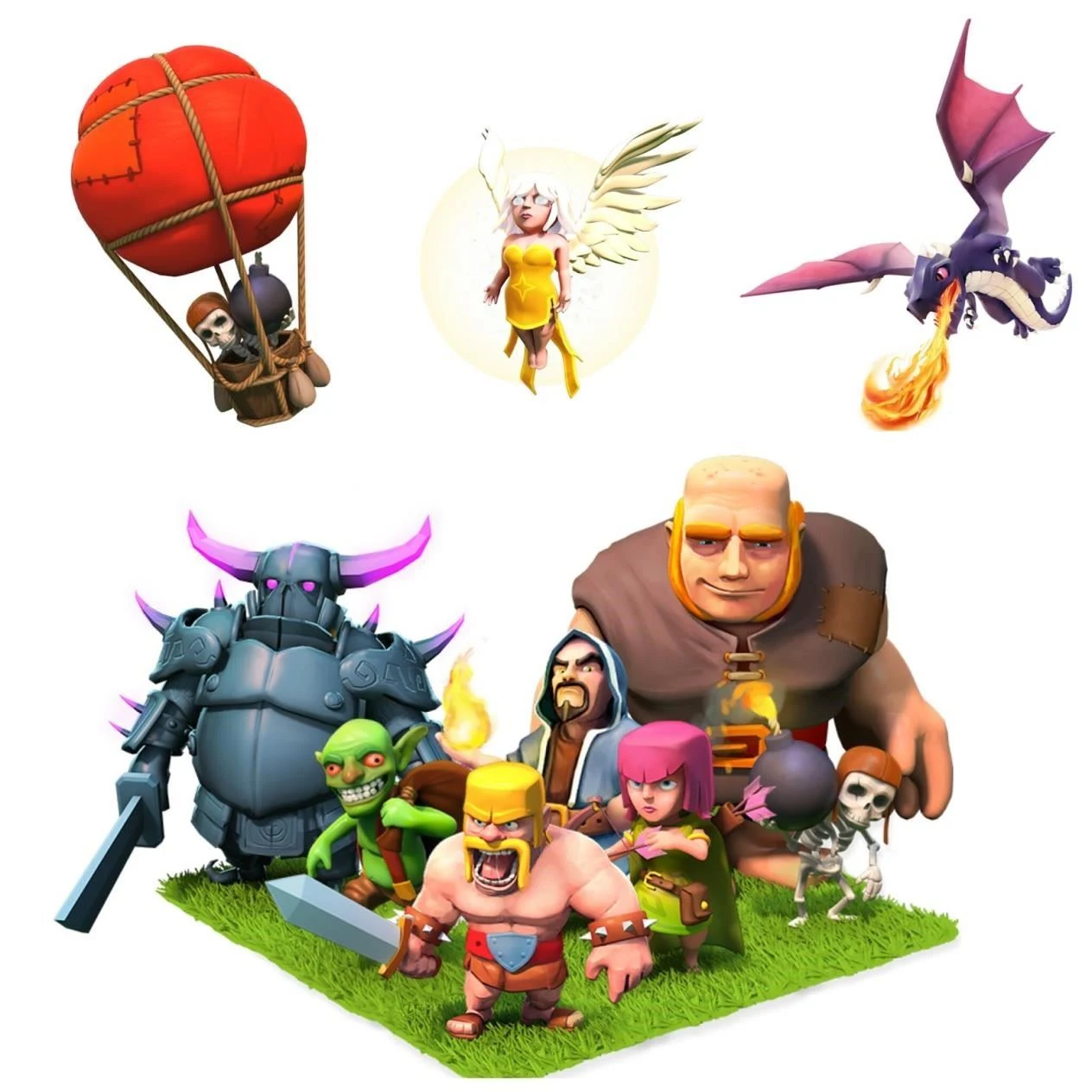 clash of clans karakter level keren