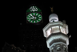 Wallpaper Menara Jam Mekkah