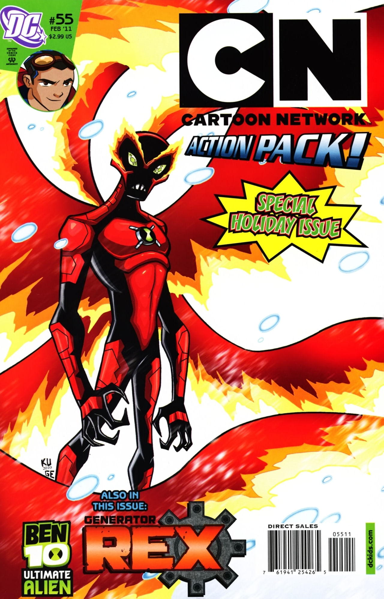Read online Cartoon Network Action Pack comic -  Issue #55 - 1