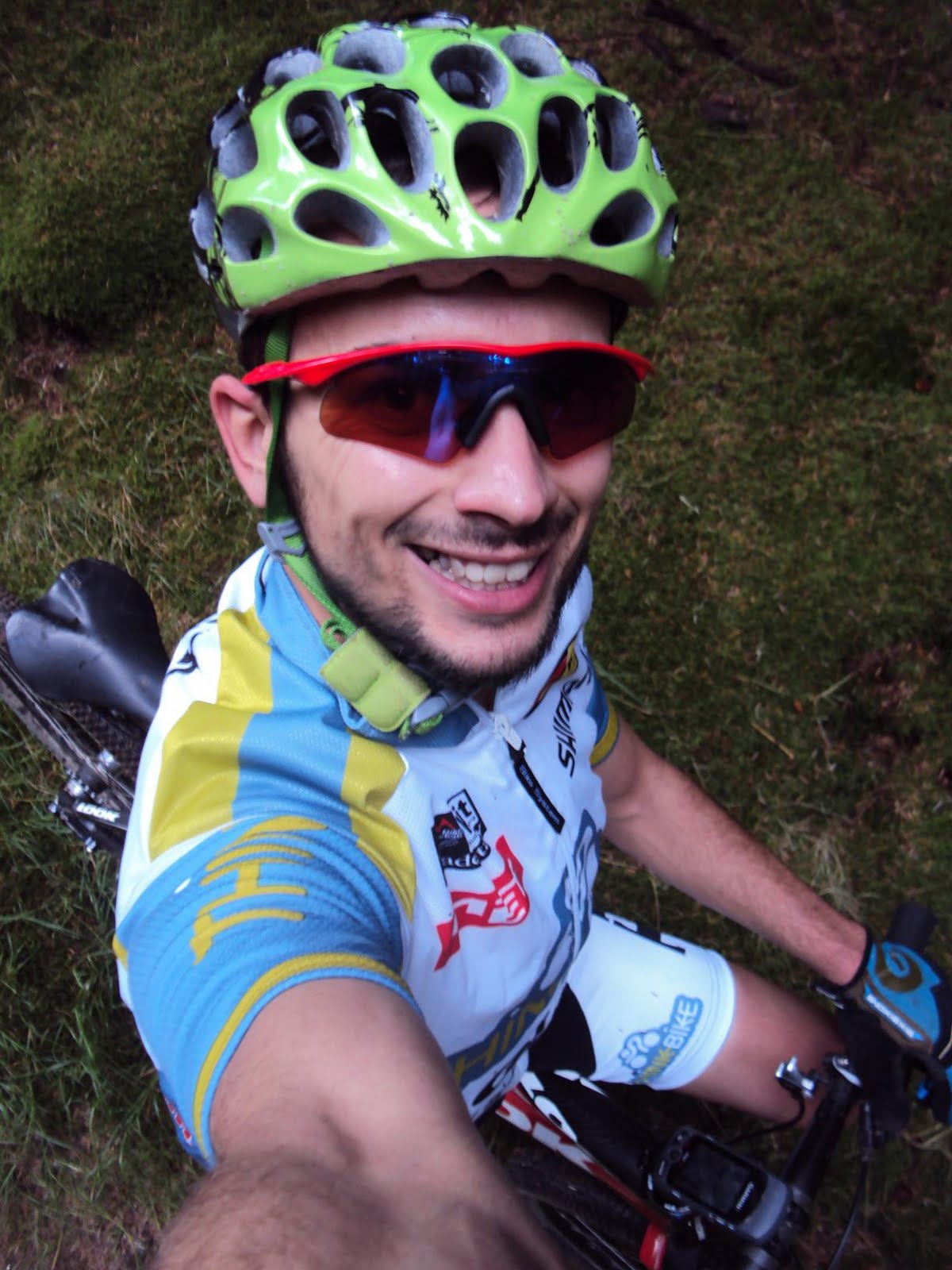 András Gercsényi XC Mountain Biker Last spin on the single speed XC bike