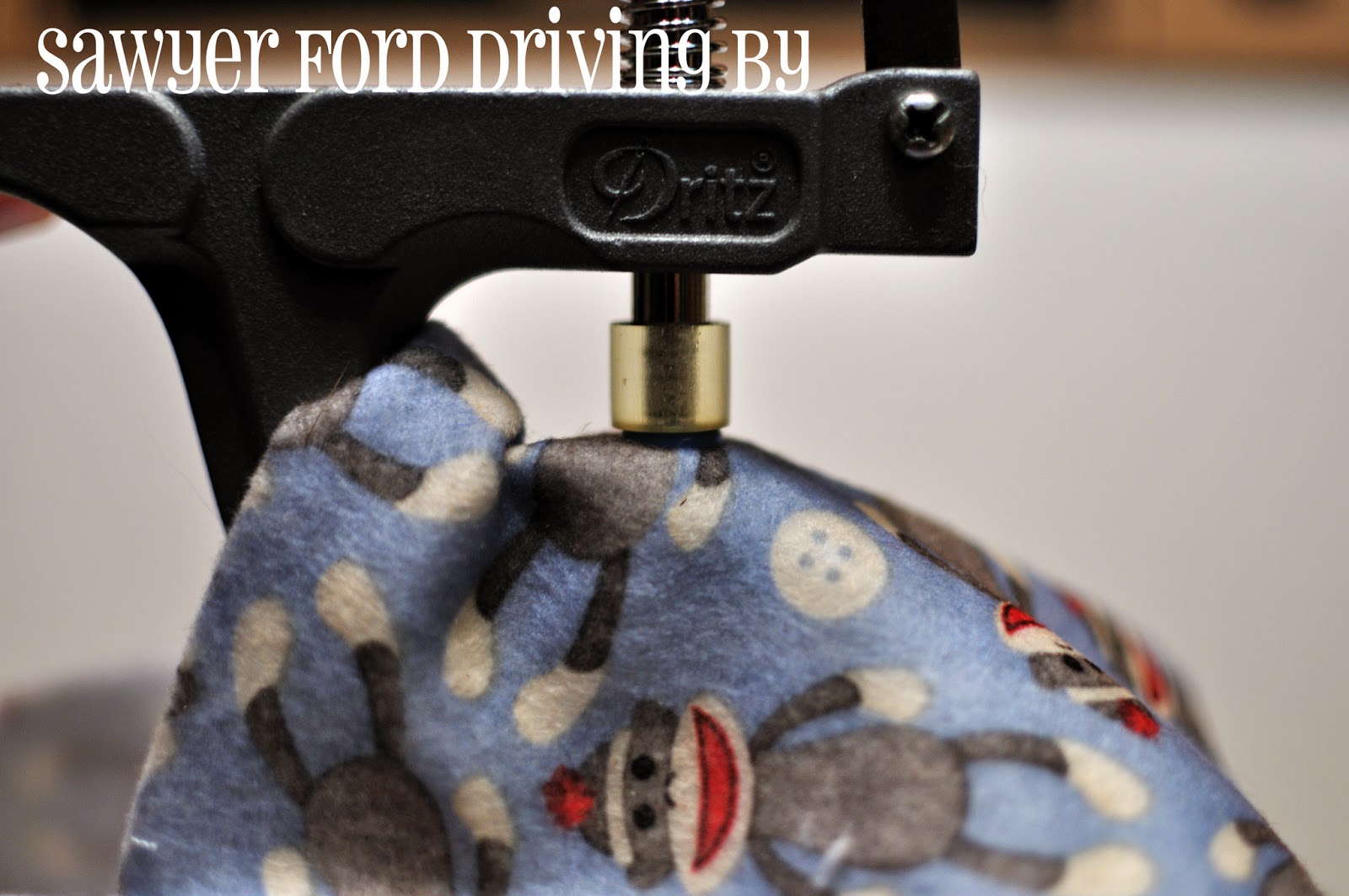 Sawyer Ford Driving By: Sewing Machine Accessories Pouch