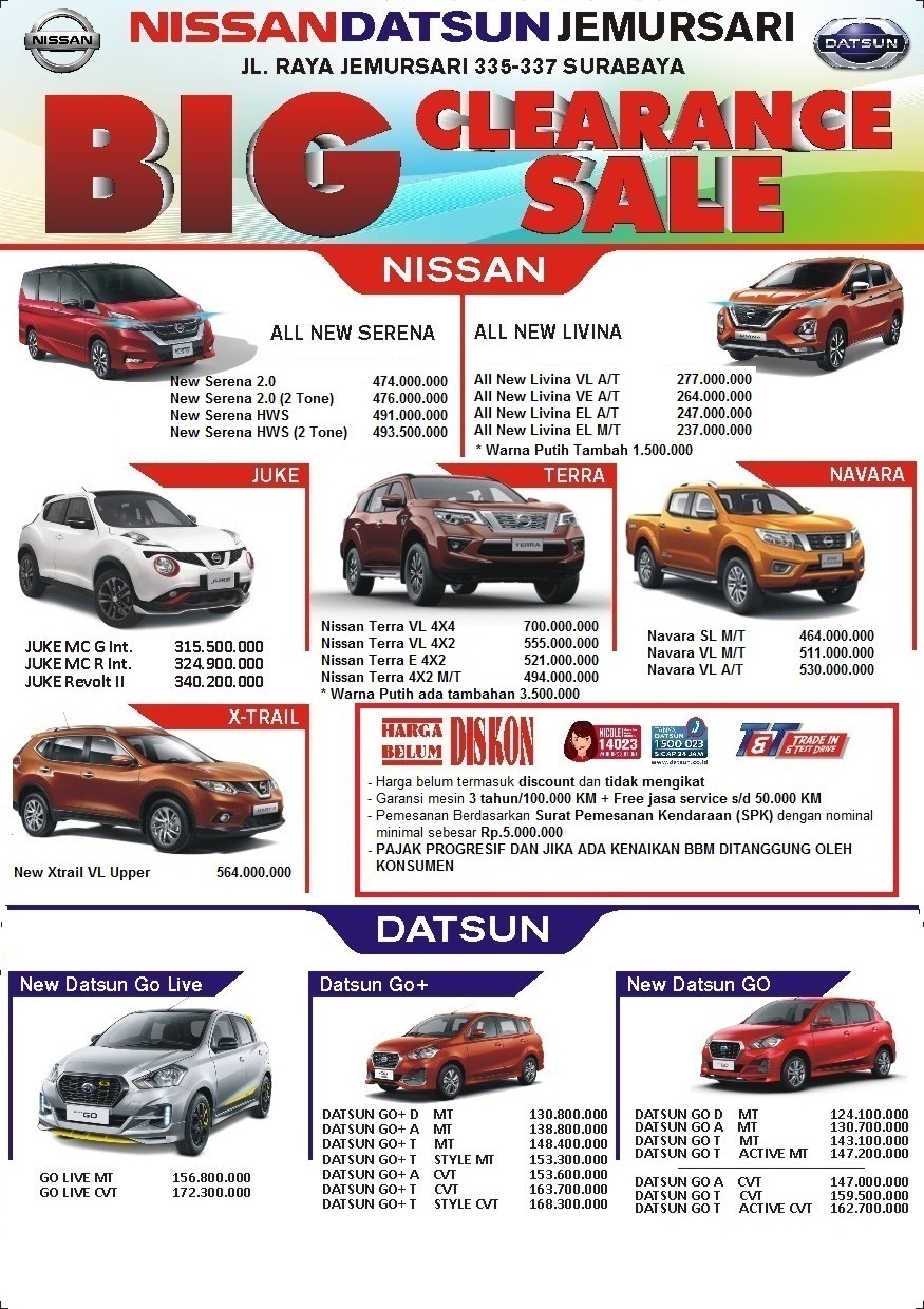 Dealer Nissan Surabaya Daftar Harga Otr Cash Dan Kredit Mobil Baru