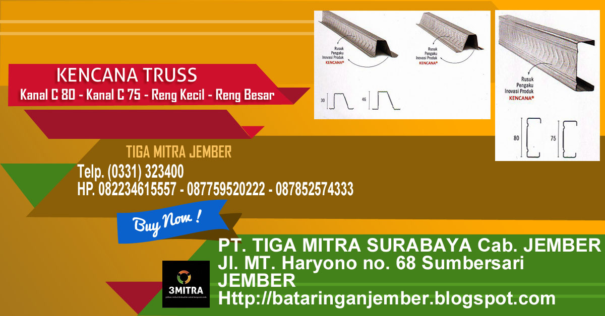Jual Rangka Atap Baja Ringan Kencana Truss Distributor