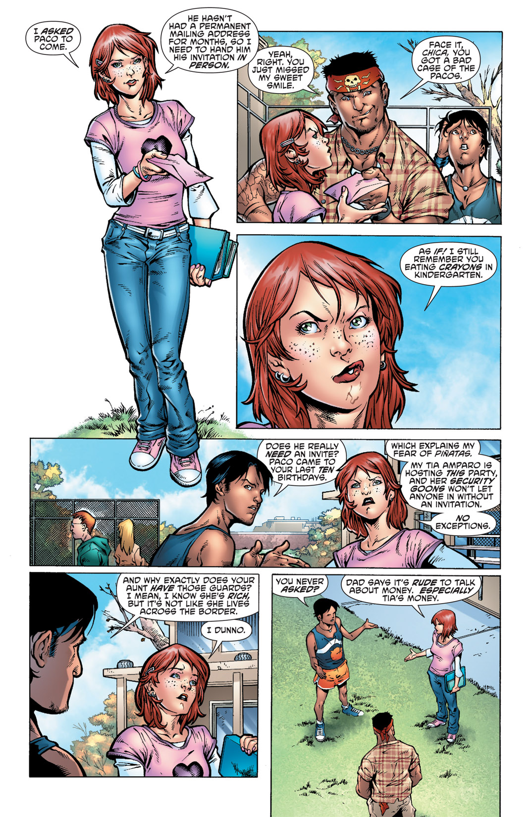 Read online Blue Beetle (2011) comic -  Issue #1 - 10