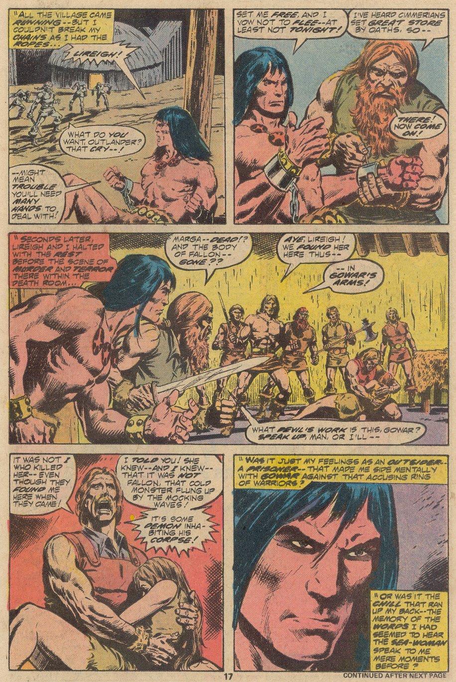 Read online Conan the Barbarian (1970) comic -  Issue #69 - 12