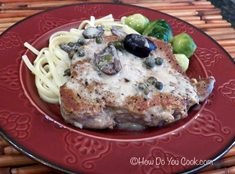 How Do You Pork Chops with Capers and Olives