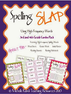http://www.teacherspayteachers.com/Product/Spelling-Slap-3rd-and-4th-Grade-Combo-Game-Pack-High-Frequency-Words-565800