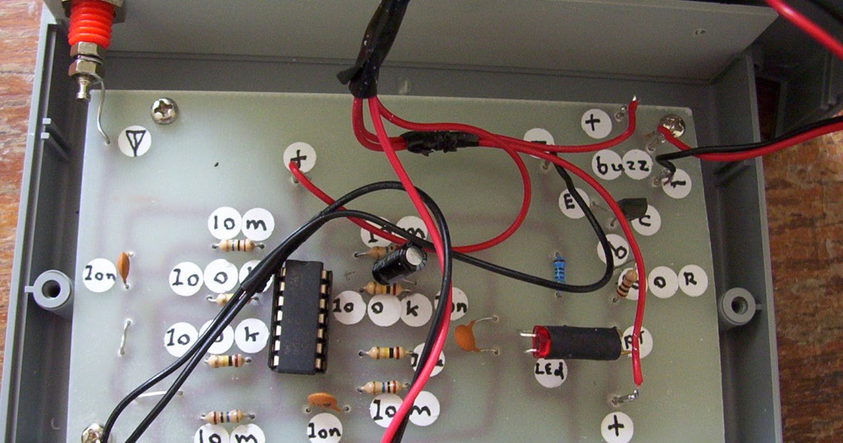 Ghost Detector Circuit Prototype Images | wiring radar