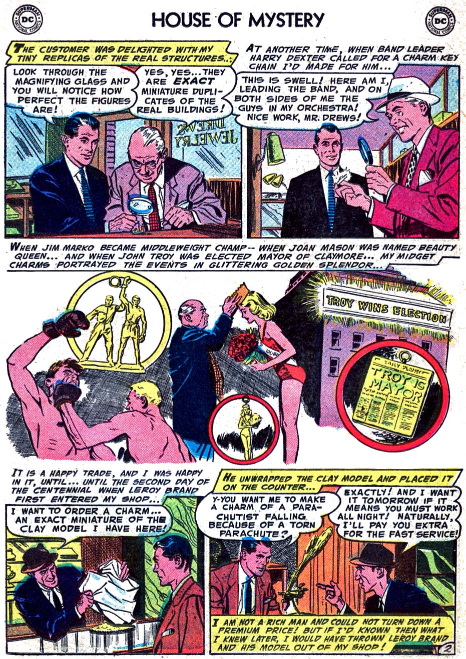 Read online House of Mystery (1951) comic -  Issue #49 - 19
