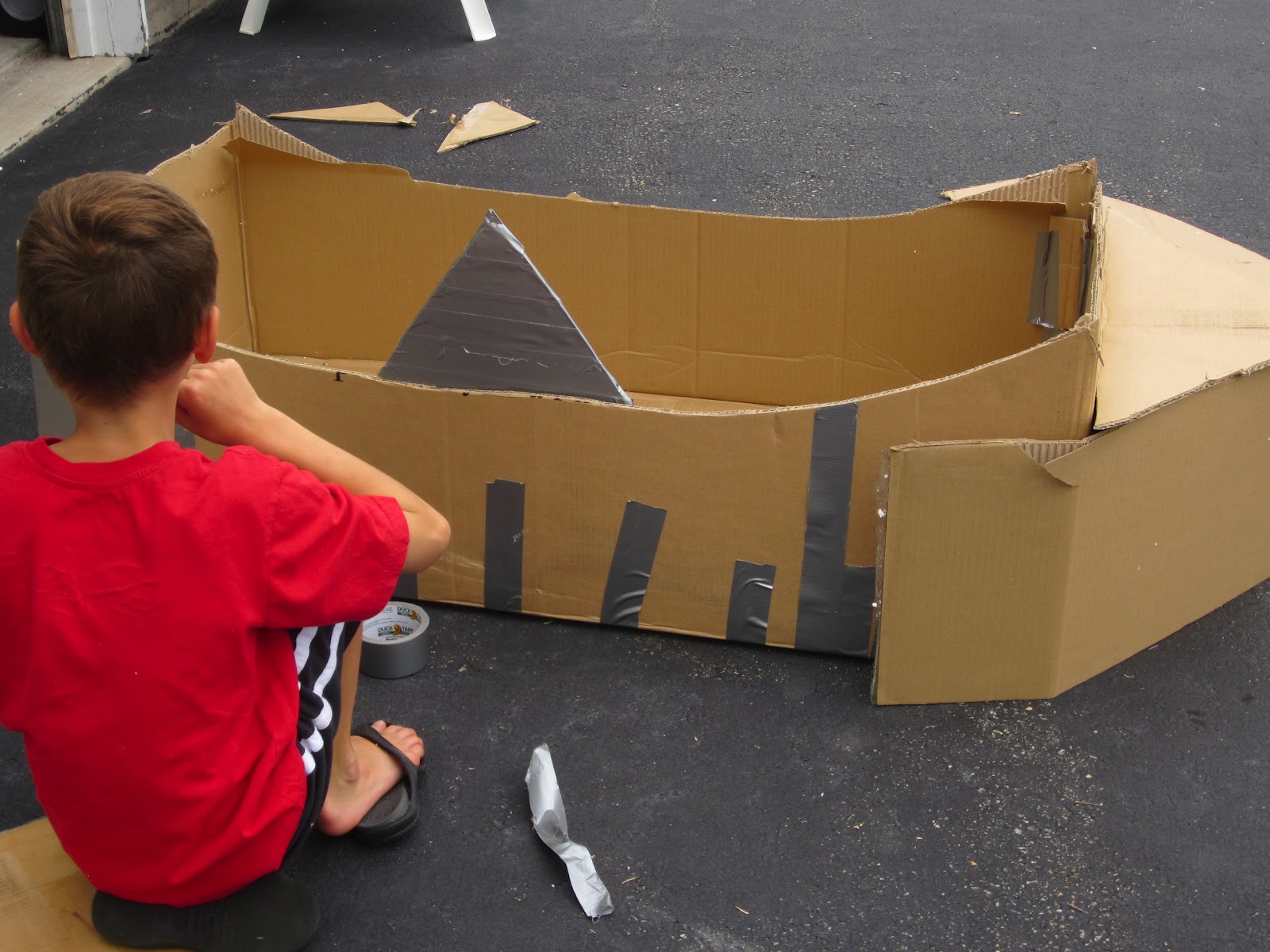 Pin on Cardboard Boats