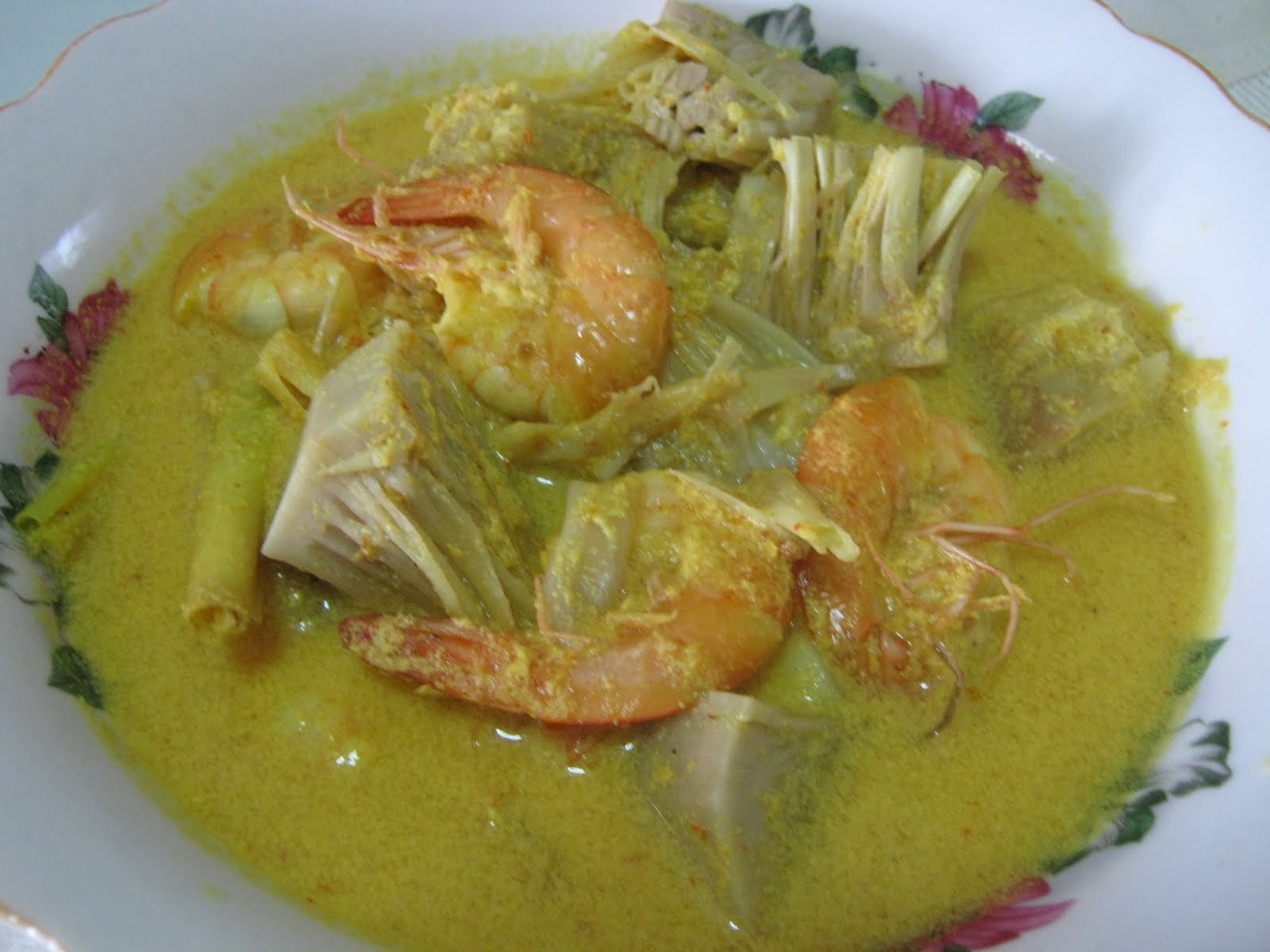 Resepi Masak Lemak Cili Padi Nangka Muda Dan Udang 