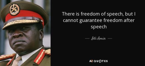 Spot the difference: Idi Amin vs The Nigerian Senate