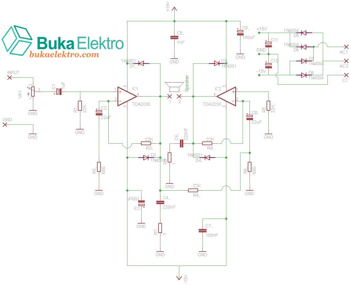 skema diagram ampli toa ta1031 - Langkah-Langkah Membaca Skema ...