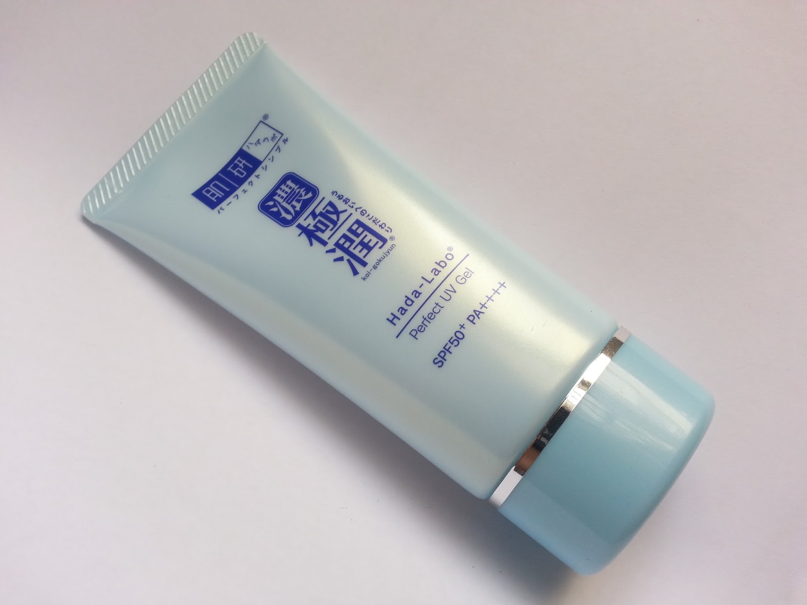 Hada Labo Perfect UV Gel Review FISHMEATDIE