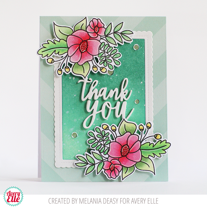 Avery Elle A Stunning Thank You Card!