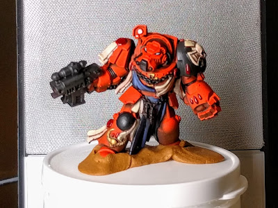 I am still not sure I like my parchment effect Parchment and Bone front Brother Deino model