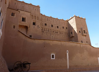 Vistas desde la kasbah de Taourirt, Ouarzazate.