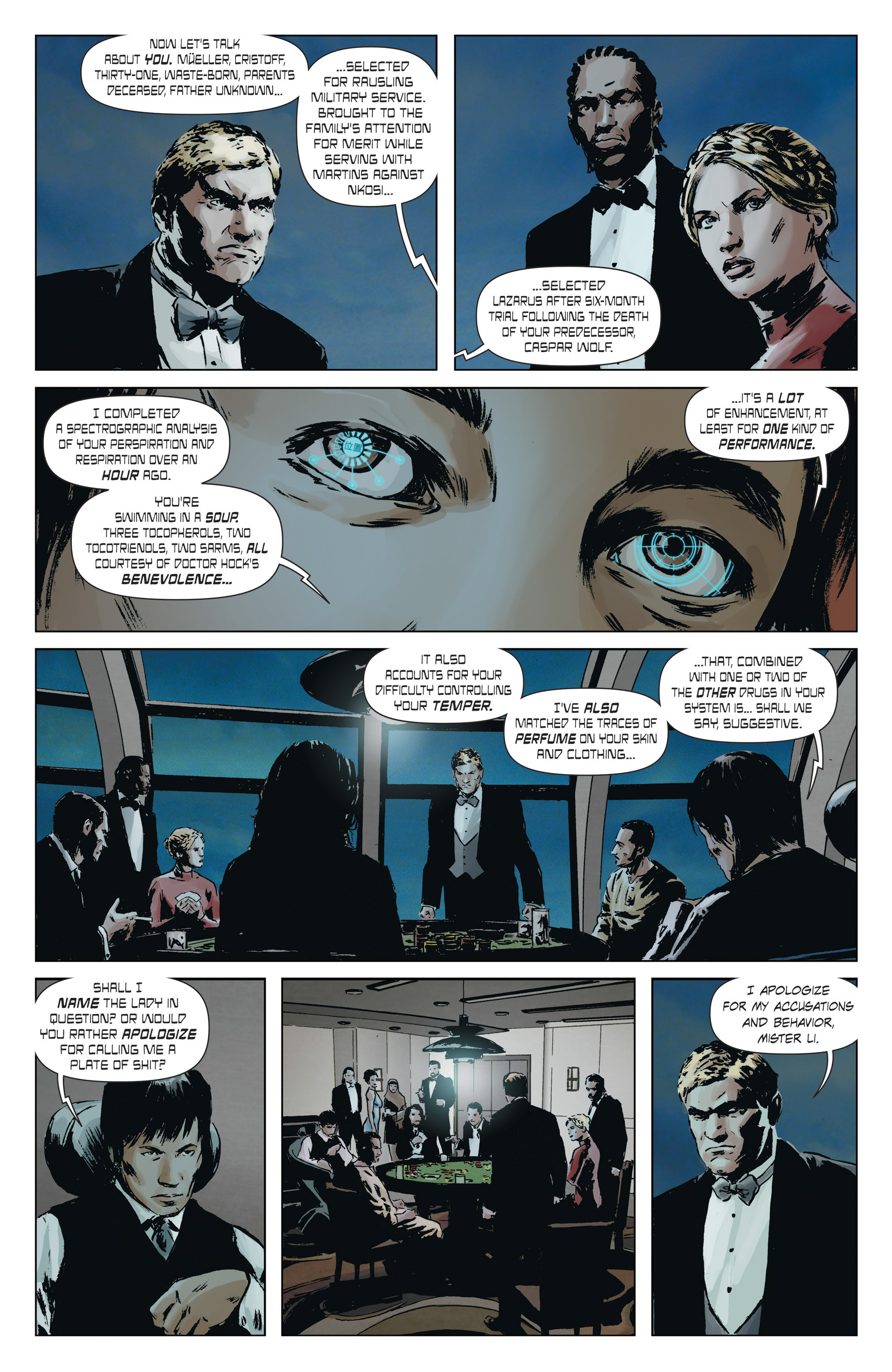 Read online Lazarus (2013) comic -  Issue #13 - 12