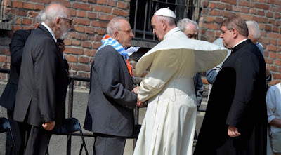 Vítimas de Auschwitz e associações judaicas se unem ao papa contra o ódio Vítimas de Auschwitz e associações judaicas se unem ao papa contra o ódio