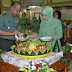 HUT Kowad ke-57 di Makodam V/Brawijaya, Diwarnai Pemotongan Tumpeng