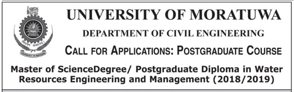 Postgraduate Courses - Moratuwa University