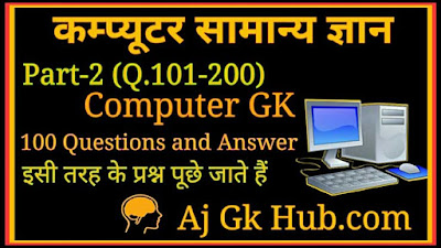 Computer General Knowledge, Computer GK in Hindi