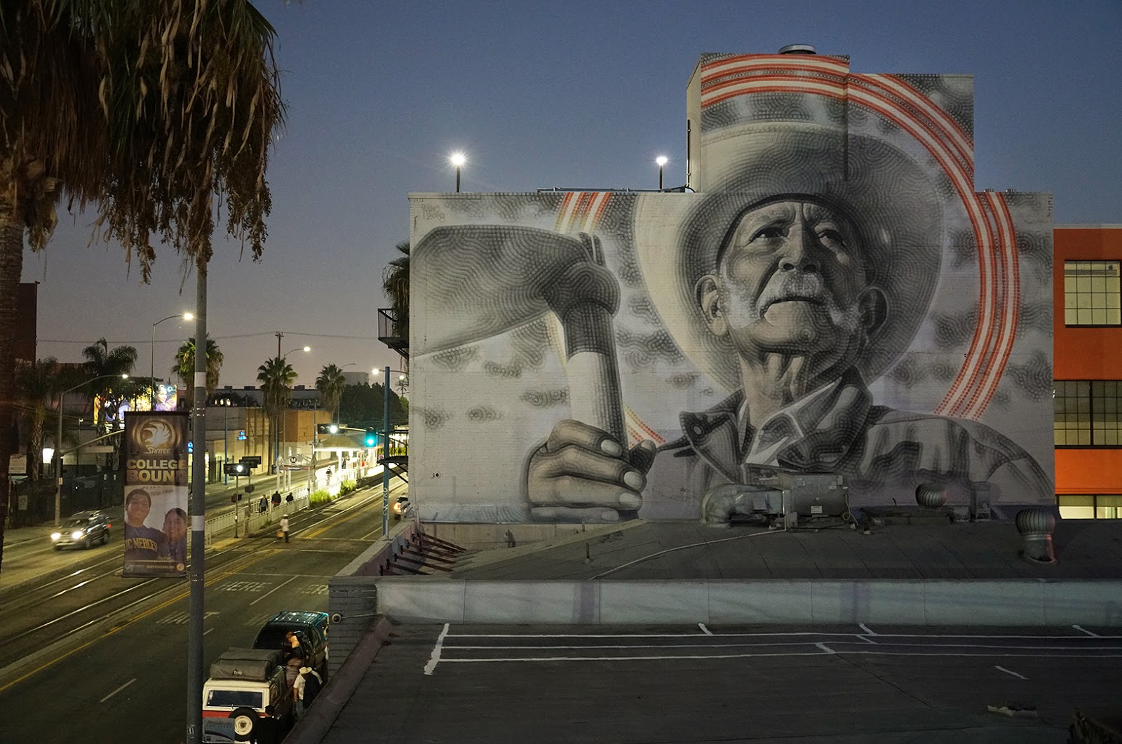 MAC ART New Murals in Los Angeles 'Shared Roots (Unity Threatens