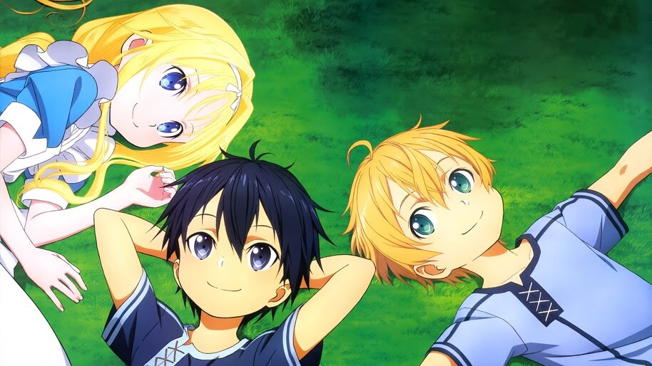 Kirito, Alice, Eugeo, Sword Art Online Alicization, 8K, #4.1916