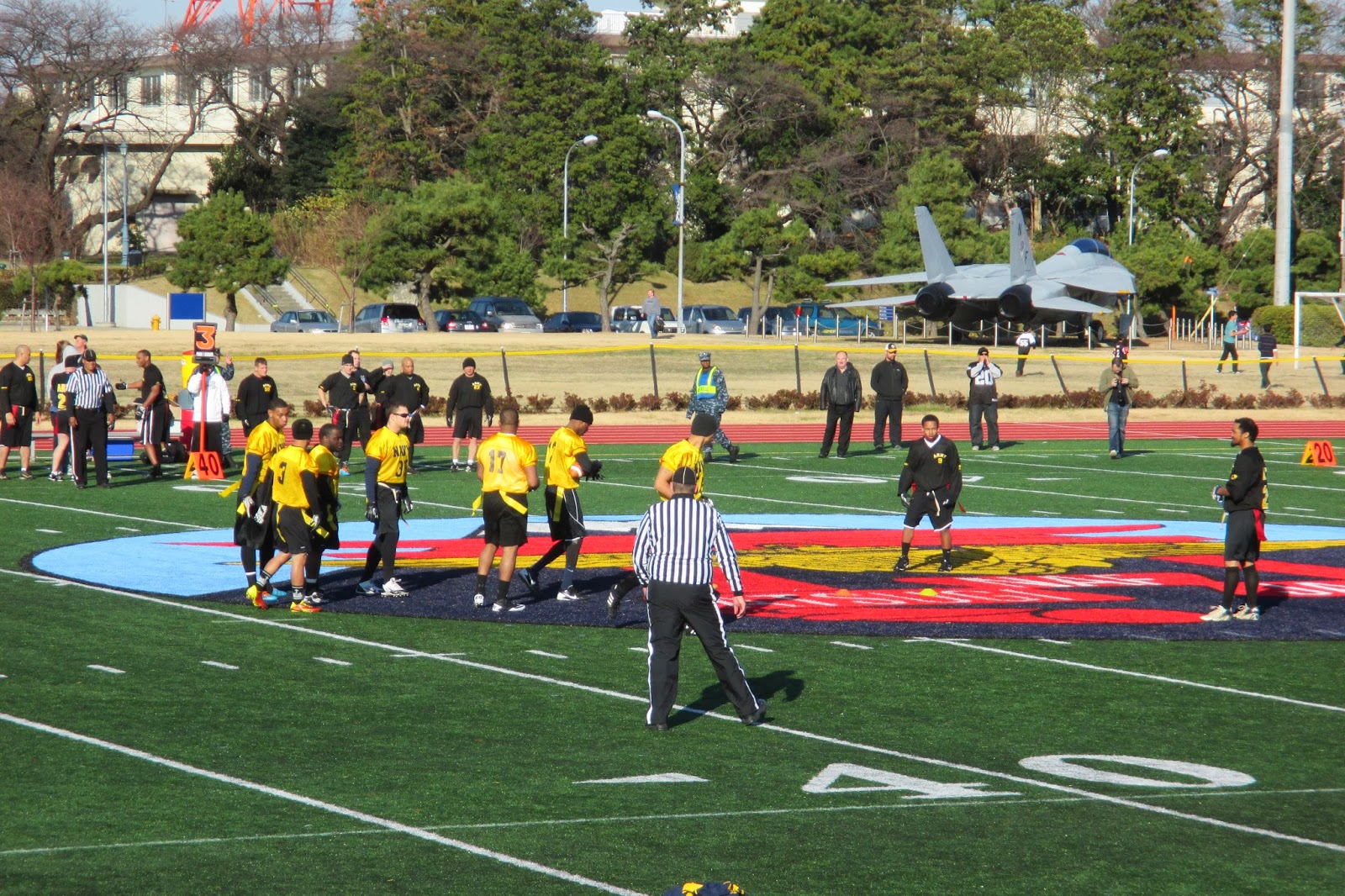 John and Jean Boys Flag Football Games ArmyNavy Flag Football Game