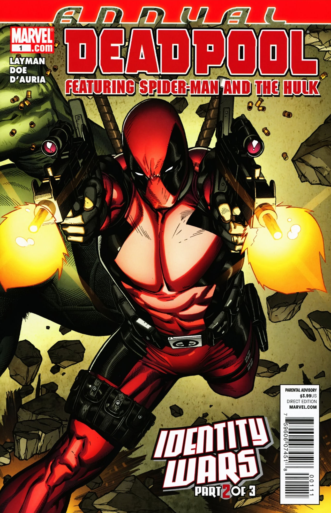 Read online Deadpool/Amazing Spider-Man/Hulk: Identity Wars comic -  Issue #2 - 1