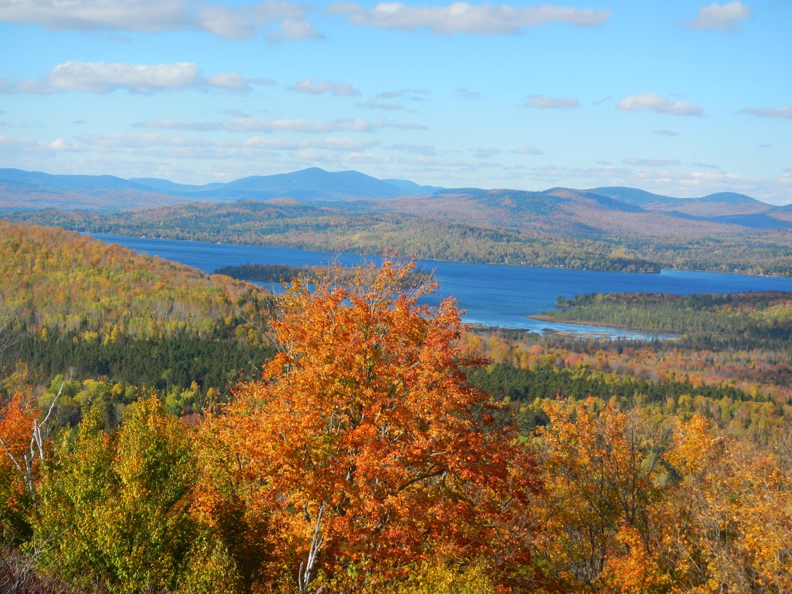 Oh To Be Hiking! Western Maine Views
