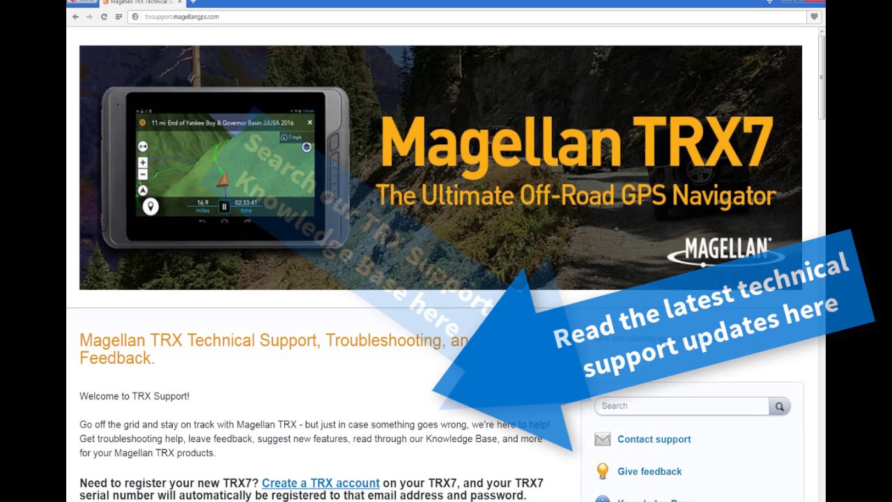 How can I find the phone number for Magellan GPS support Magellan GPS