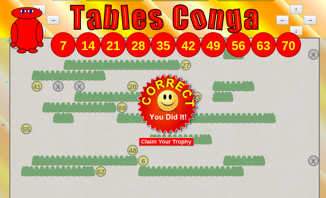 Alex Panmure Bridge School Tables Conga