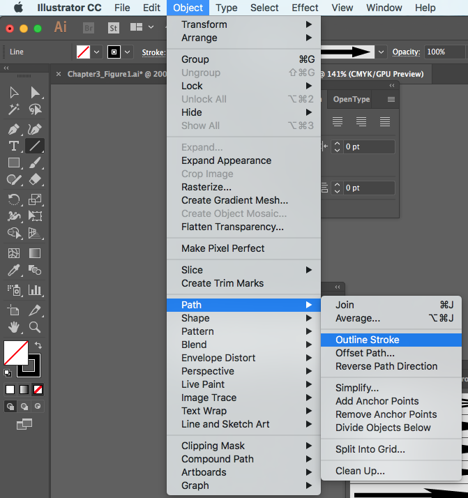 Quick Fix How to Outline an Arrow in Adobe Illustrator