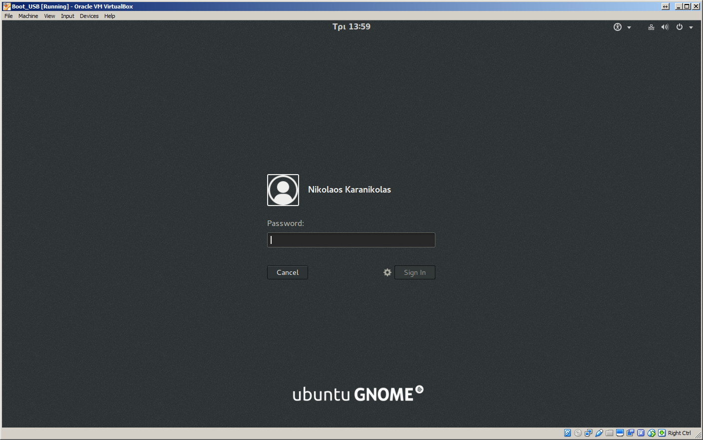 Boot From a USB Drive in VirtualBox