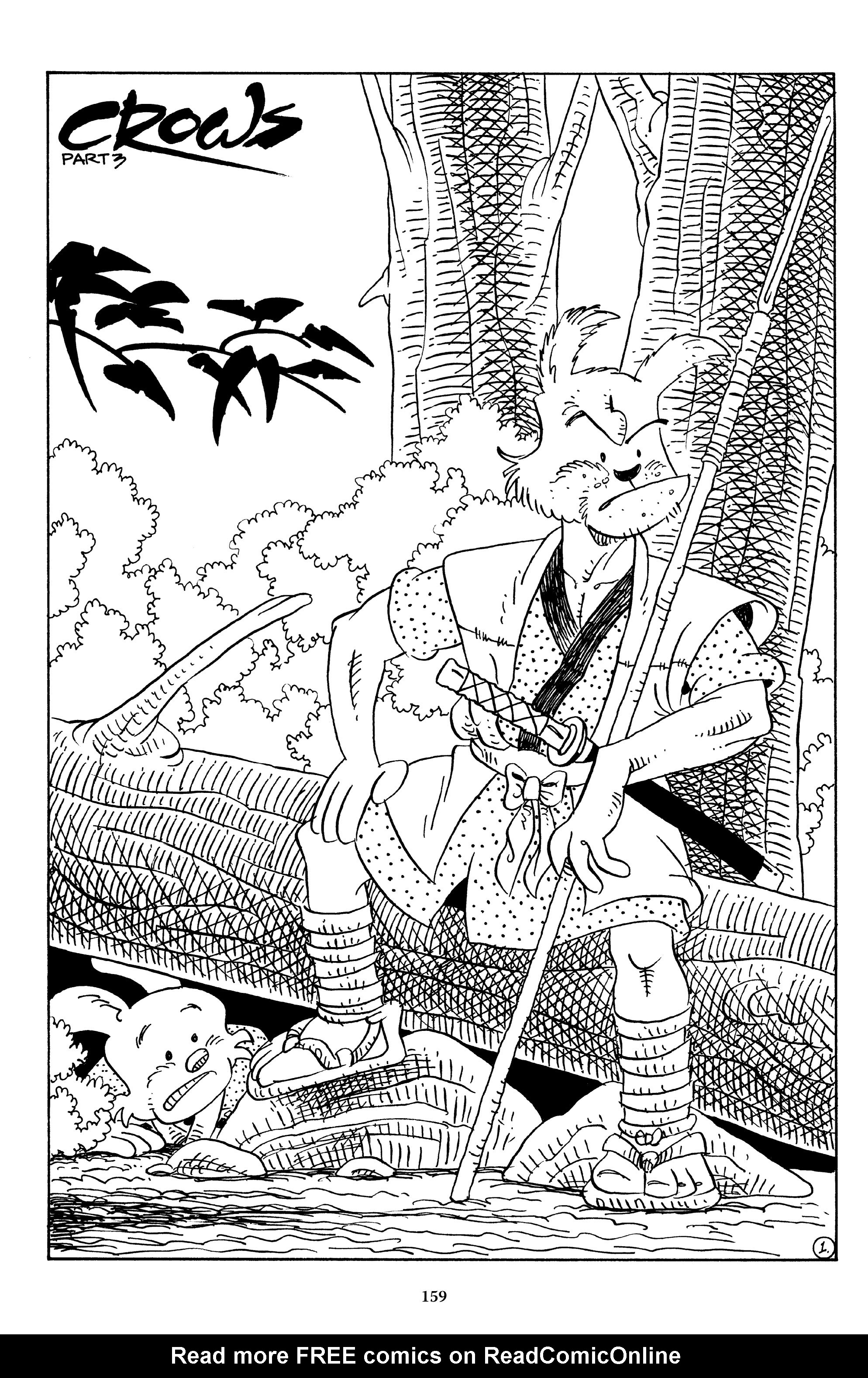 Read online The Usagi Yojimbo Saga comic -  Issue # TPB 4 - 158