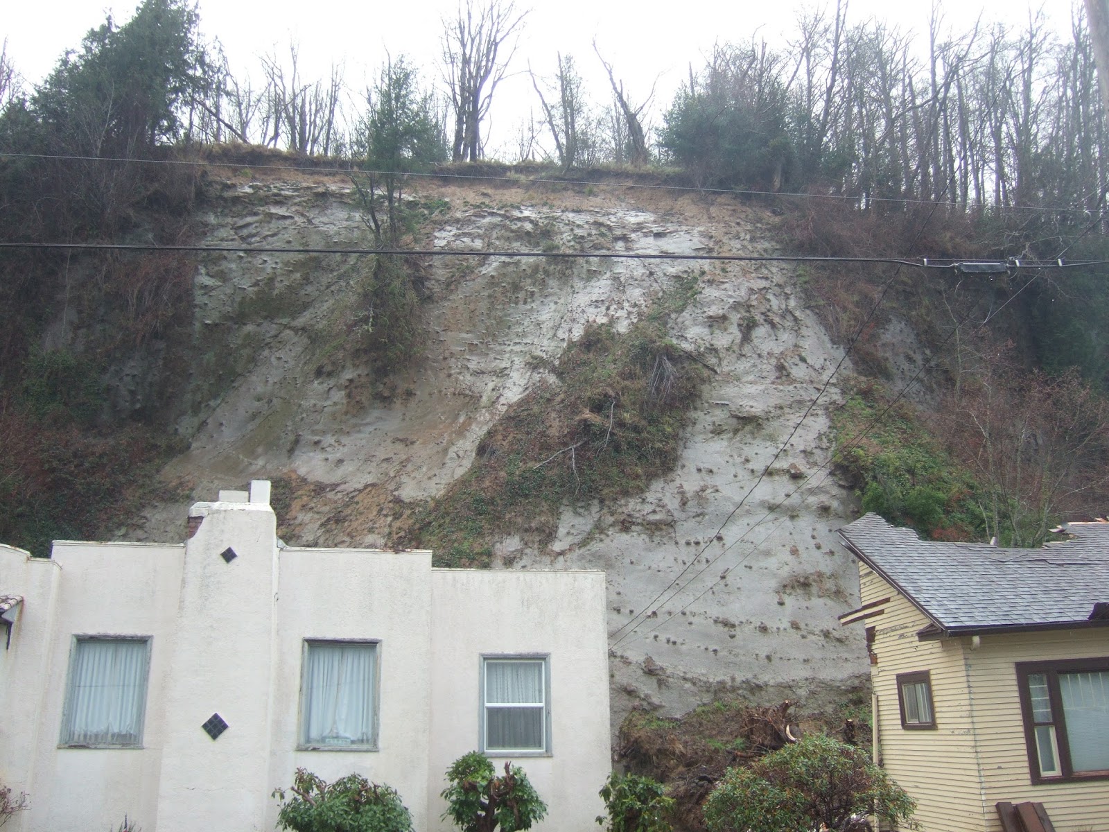 Reading the Washington Landscape Hoquiam Landslides, January 2015