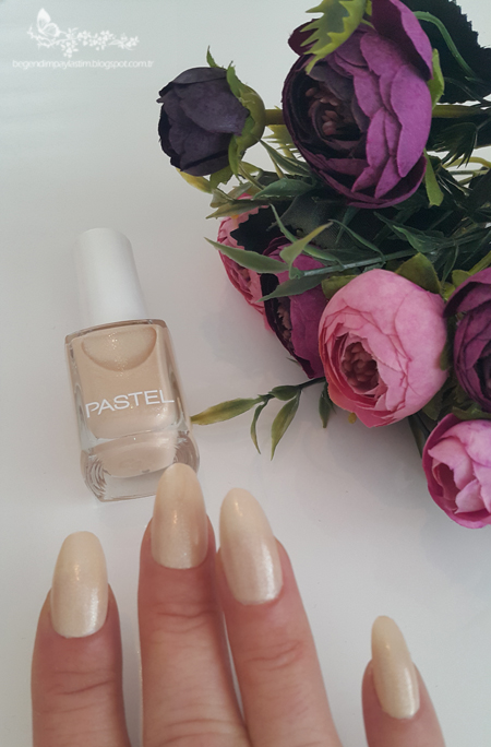 pastel 232 numara sedefli oje