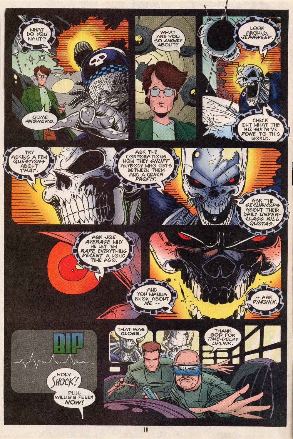 Read online Ghost Rider 2099 comic -  Issue #5 - 8
