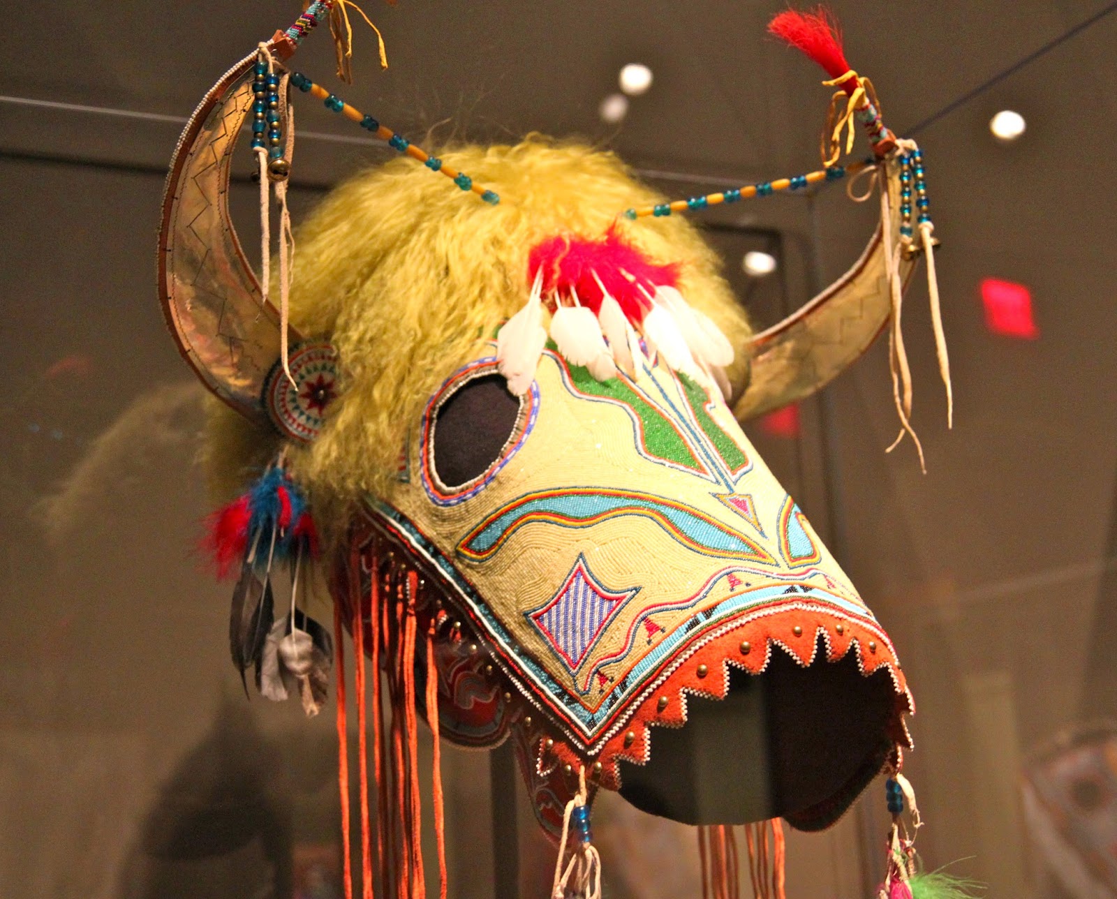 Amerindian Свещени маски за коне (Horse masks)
